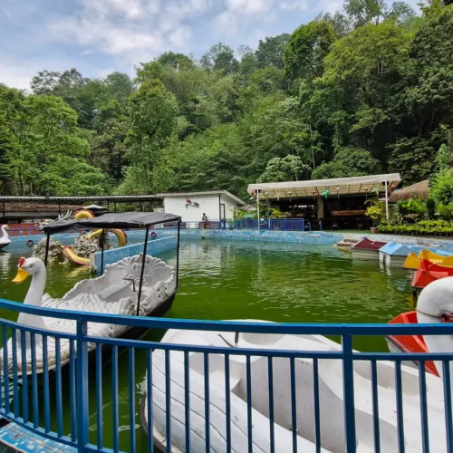 A water park at Banjhakri Falls, Sikkim Tourism spot near Gangtok